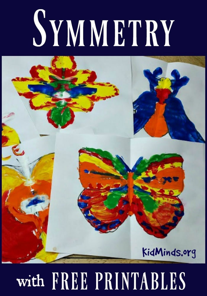 Art Projects For Little Kids
 Symmetry for Little Kids Art Project with Free Printables