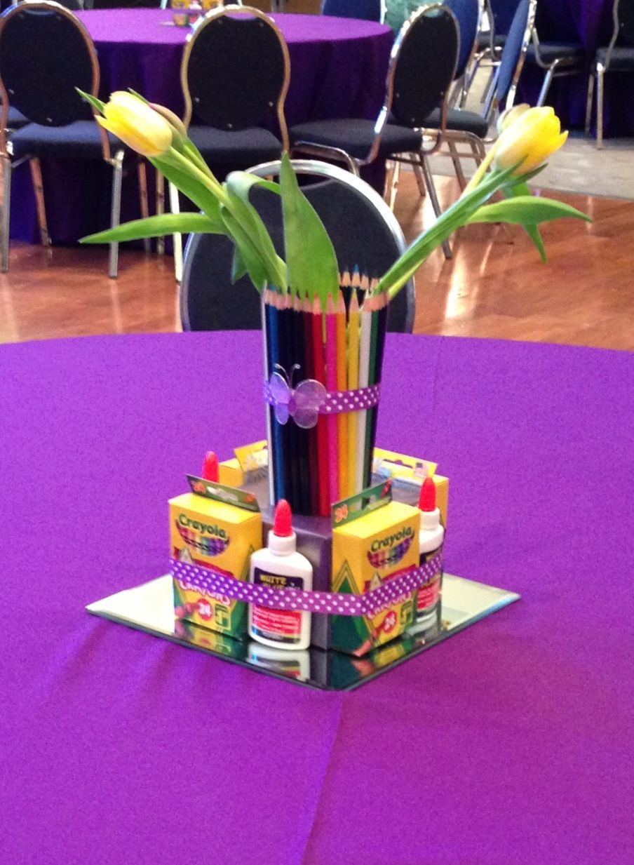 Art Themed Party For Adults
 Art themed centerpiece