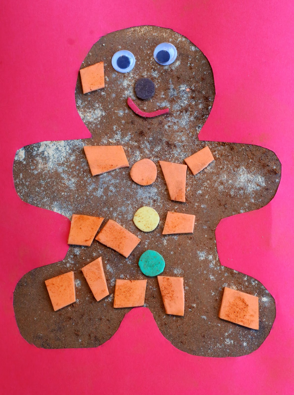 Arts And Craft Ideas For Toddlers
 Christmas Craft for Kids Scented Gingerbread Man Art