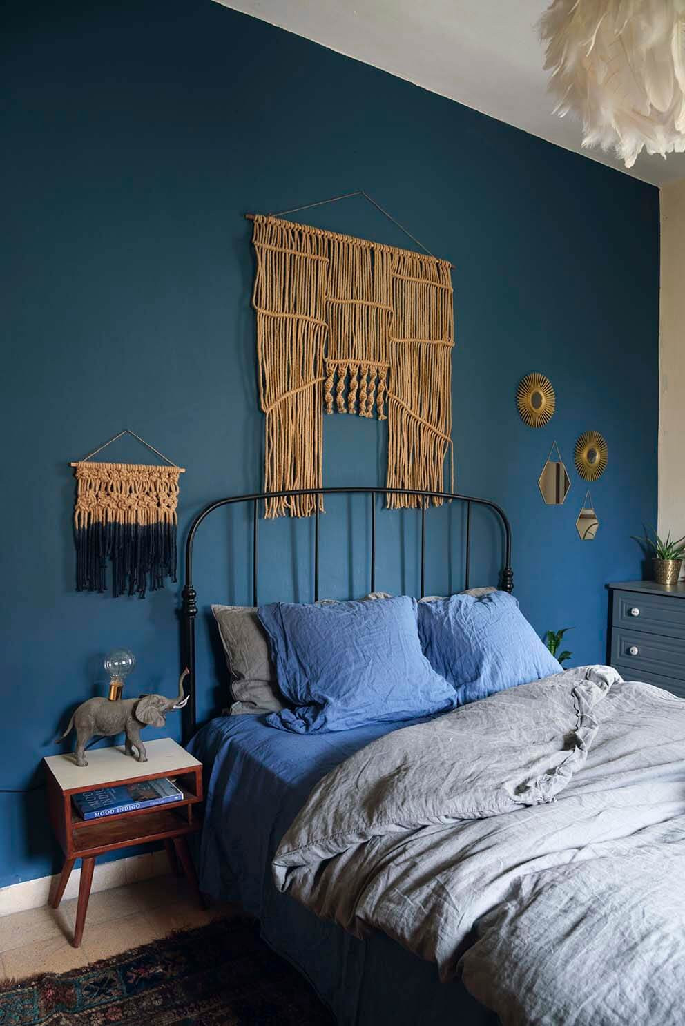 Arts For Bedroom Walls
 This Is How To Decorate With Blue Walls