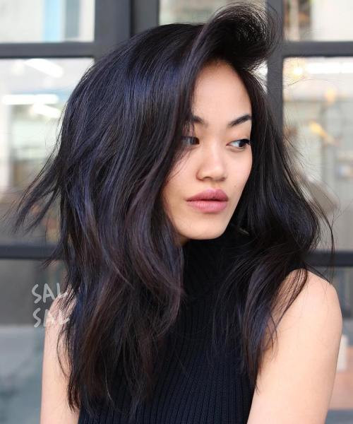 Asian Long Hairstyle
 60 Most Beneficial Haircuts for Thick Hair of Any Length