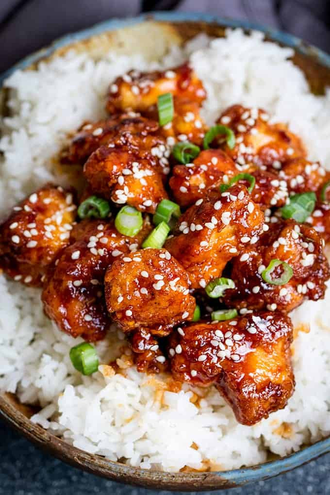 Asian Sauce Recipes
 Crispy Sesame Chicken With Sticky Asian Sauce