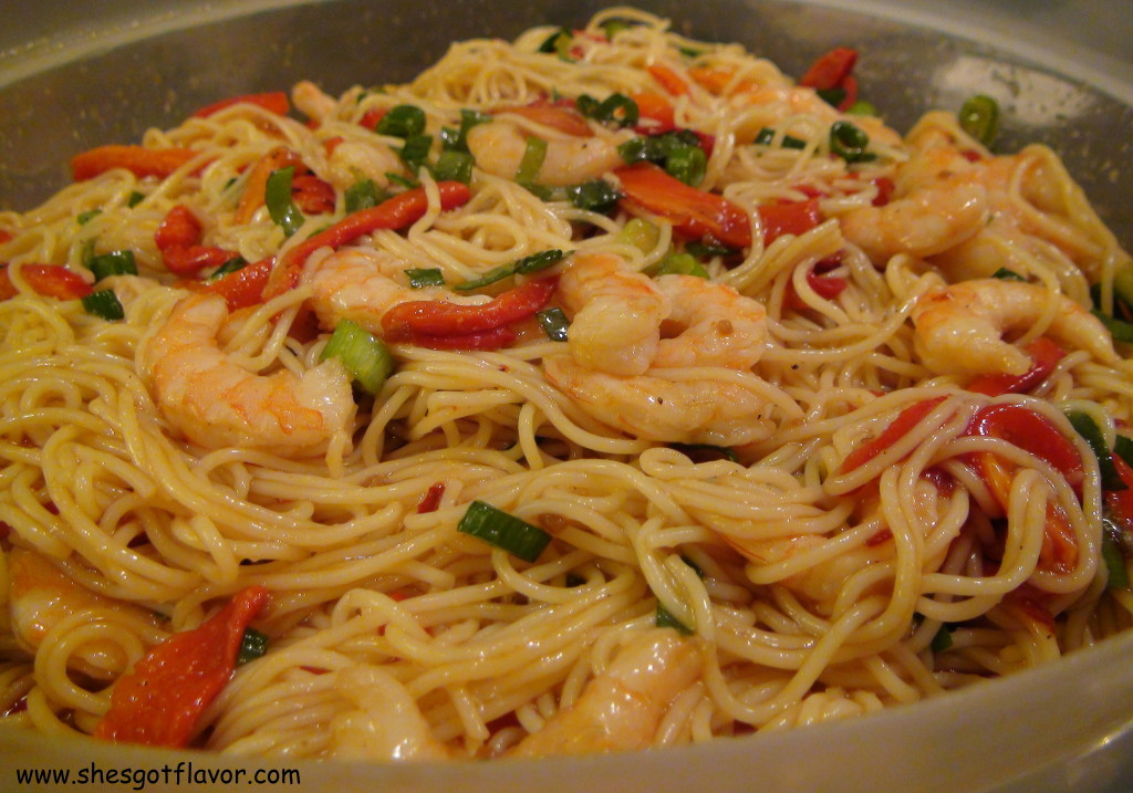 Asian Seafood Recipes
 She s Got Flavor Flavor Invoked Asian Shrimp Pasta Salad