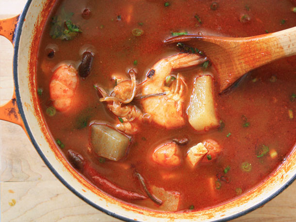 Asian Seafood Recipes
 Spicy Korean Seafood Soup Recipe