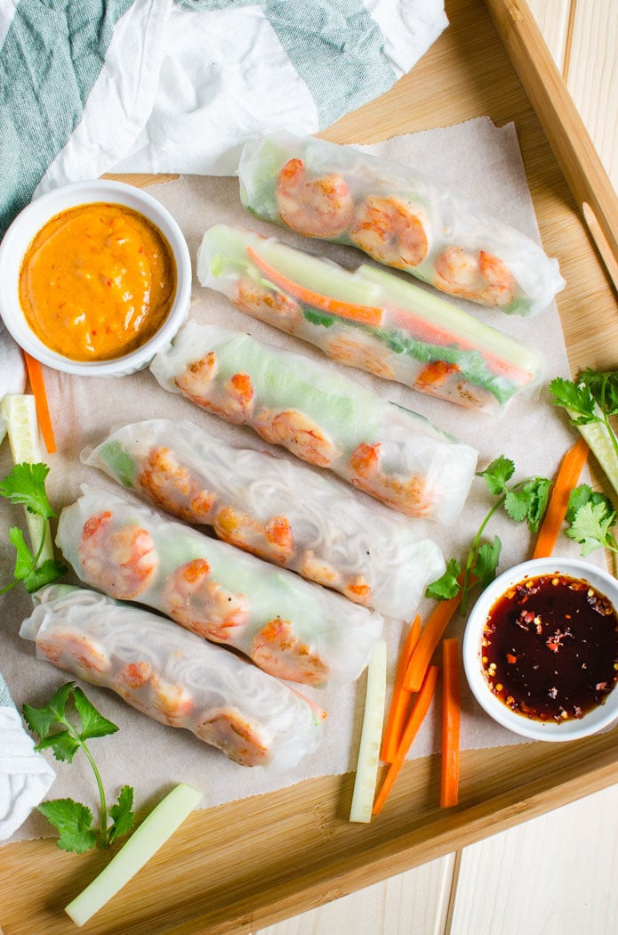 Asian Spring Roll Recipes
 Delicious Nutritious Vietnamese Vegan Spring Rolls
