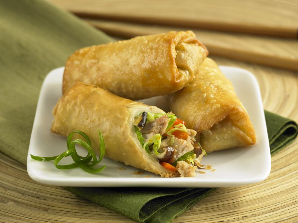 Asian Spring Roll Recipes
 Chinese Spring Roll Recipe with Barbecued Pork