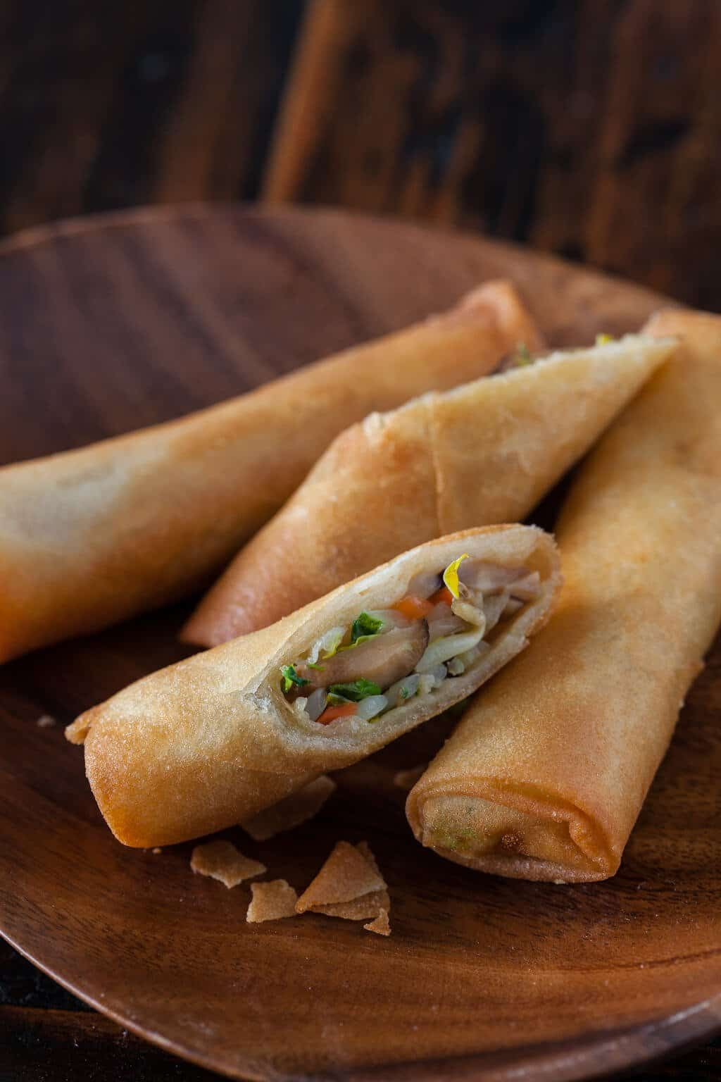 Asian Spring Roll Recipes
 Ve able Spring Rolls Recipe