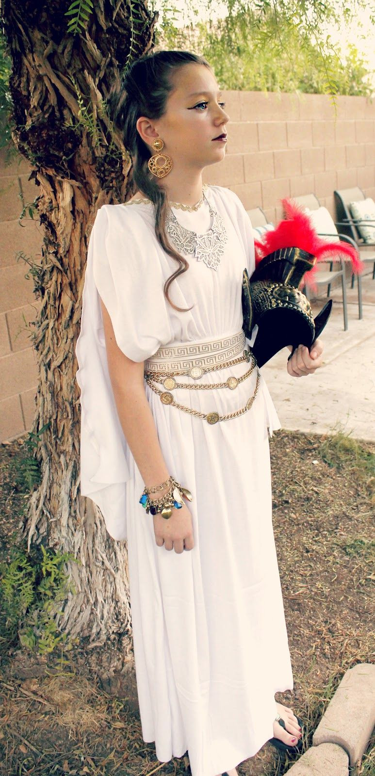 Athena Costume DIY
 Athena Goddess of Wisdom