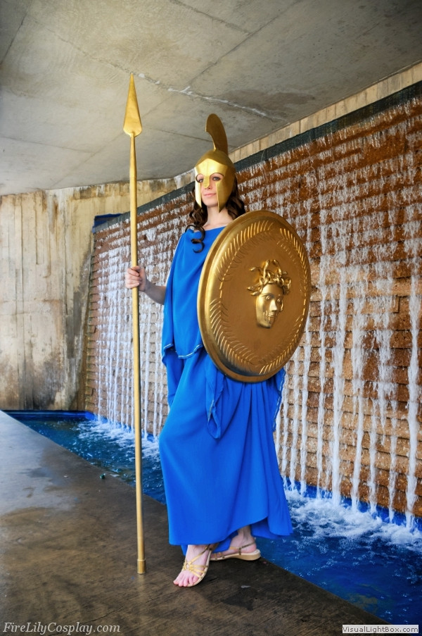 Athena Costume DIY
 Athena costume from Greek Mythology The Home of Fire