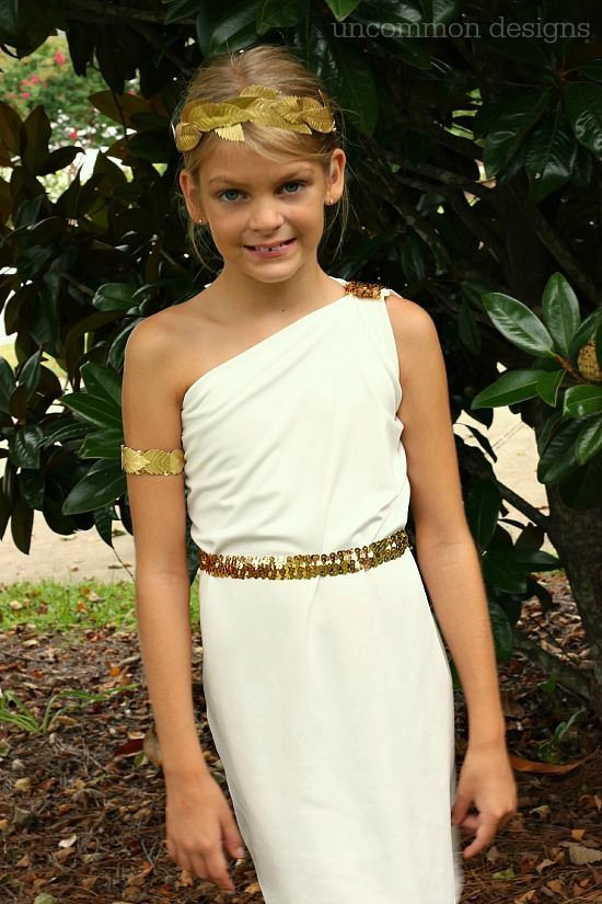 Athena Costume DIY
 Make a Simple Greek Goddess Costume This is such a