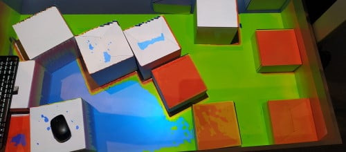 Augmented Reality Sandbox DIY
 Augmented Reality Sandbox DIY AR Sandbox