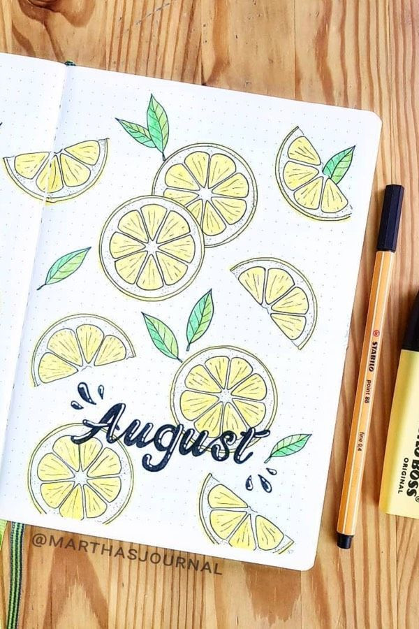 August Themes For Adults
 45 Best August Monthly Cover Ideas For Summer Bujos