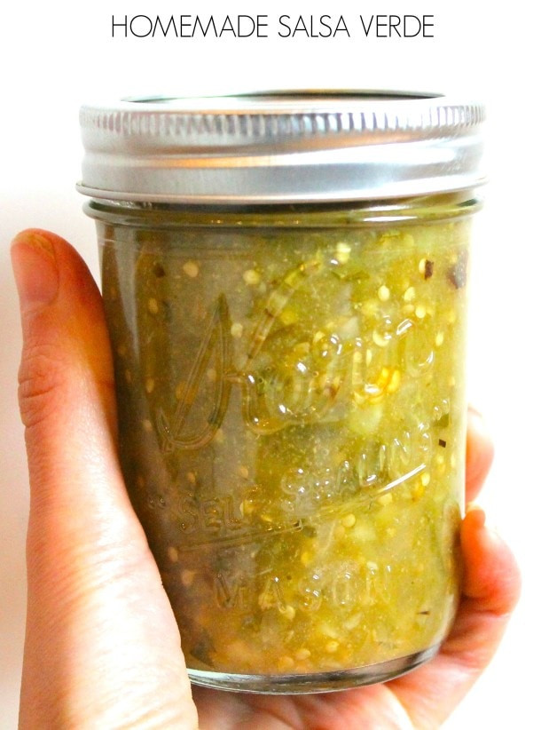 Authentic Salsa Verde Recipe For Canning
 Canning Salsa Verde Made With Tomatillos • Heartbeet Kitchen
