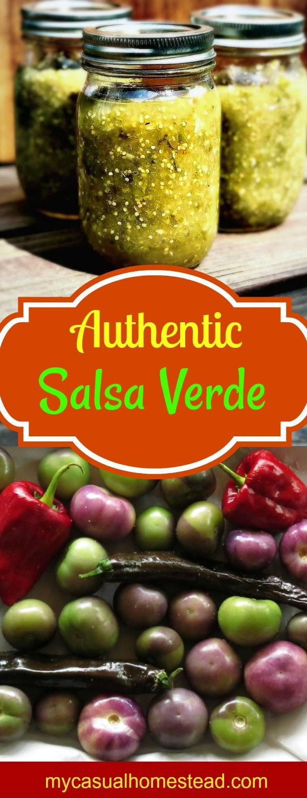 Authentic Salsa Verde Recipe For Canning
 Salsa Verde Recipe