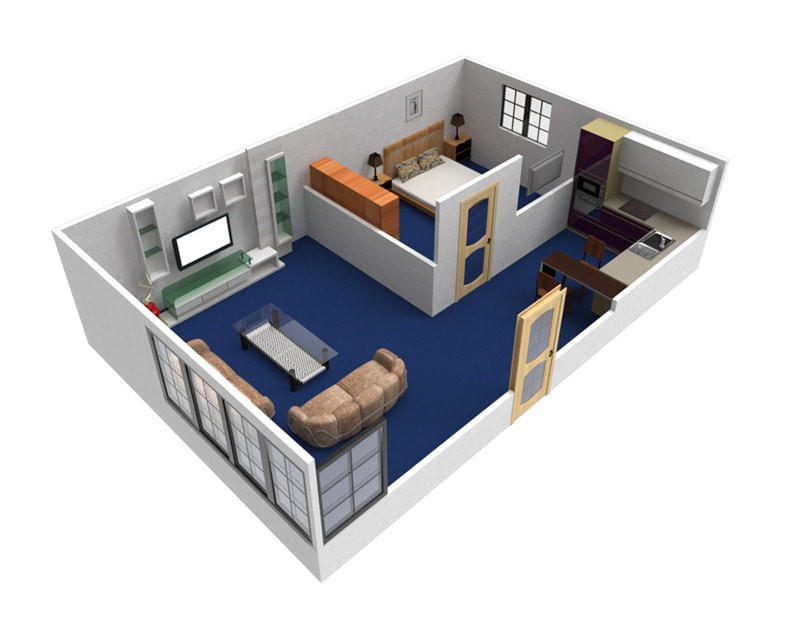 Average Bedroom Dimensions
 Storage unit size estimator UK self storage units size