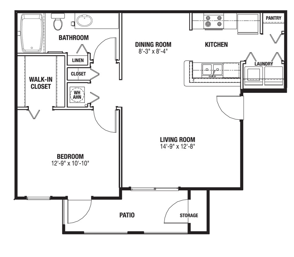 Average Bedroom Dimensions
 Floor Plans for Available Apartments near The Villages