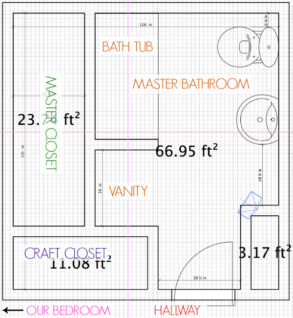 Average Master Bathroom Size
 Bathroom Remodel The Before Part 1 C R A F T