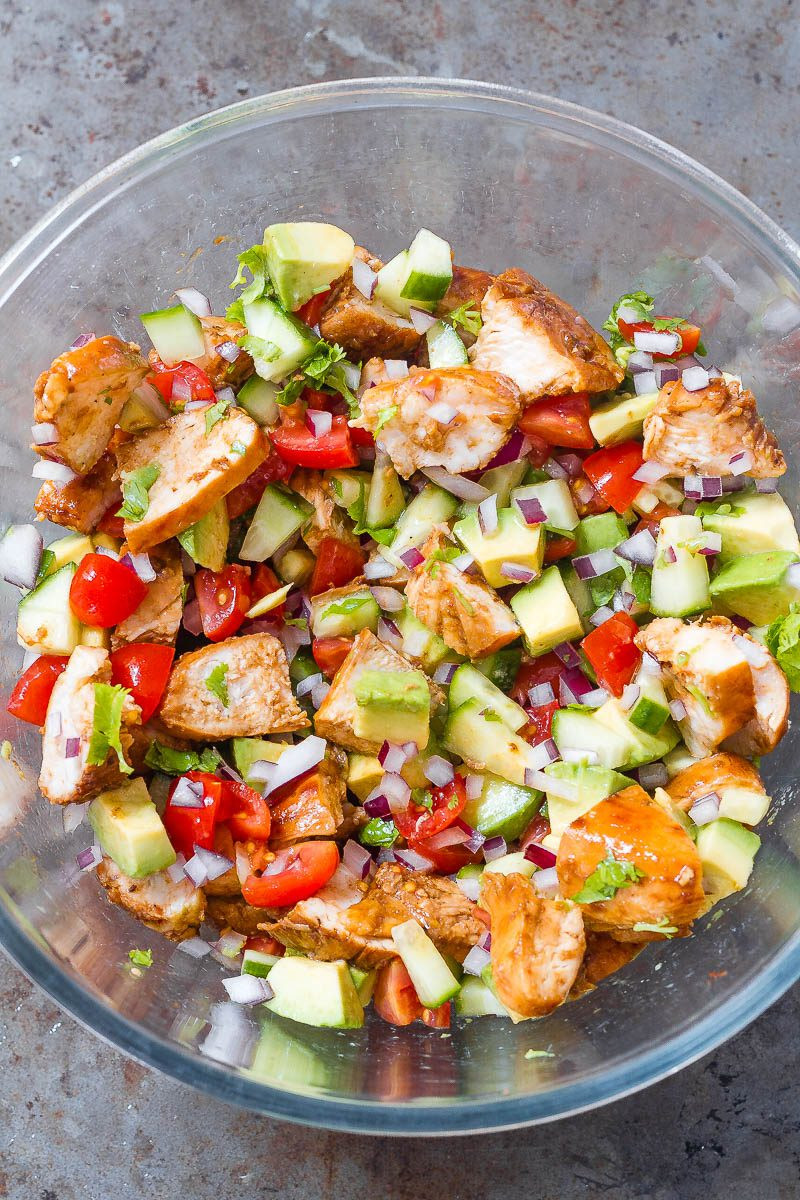 Avocado Chicken Salad
 Healthy Avocado Chicken Salad Recipe – Chicken Avocado