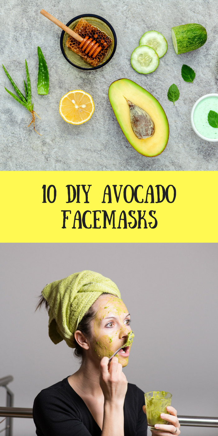 Avocado Face Mask DIY
 DIY Face Masks 10 DIY Avocado Face Masks Recipes – Gold