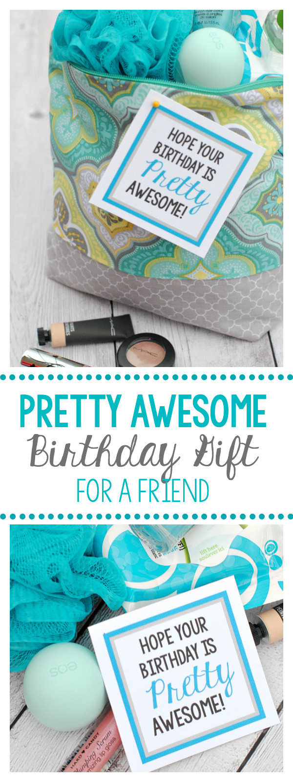 Awesome Birthday Gifts
 "Pretty Awesome" Makeup Gifts for a Friend Mom or Teacher