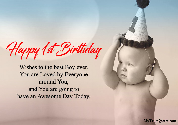 Babies Birthday Quotes
 Happy 1st Birthday Quotes For Baby Girl And baby Boy