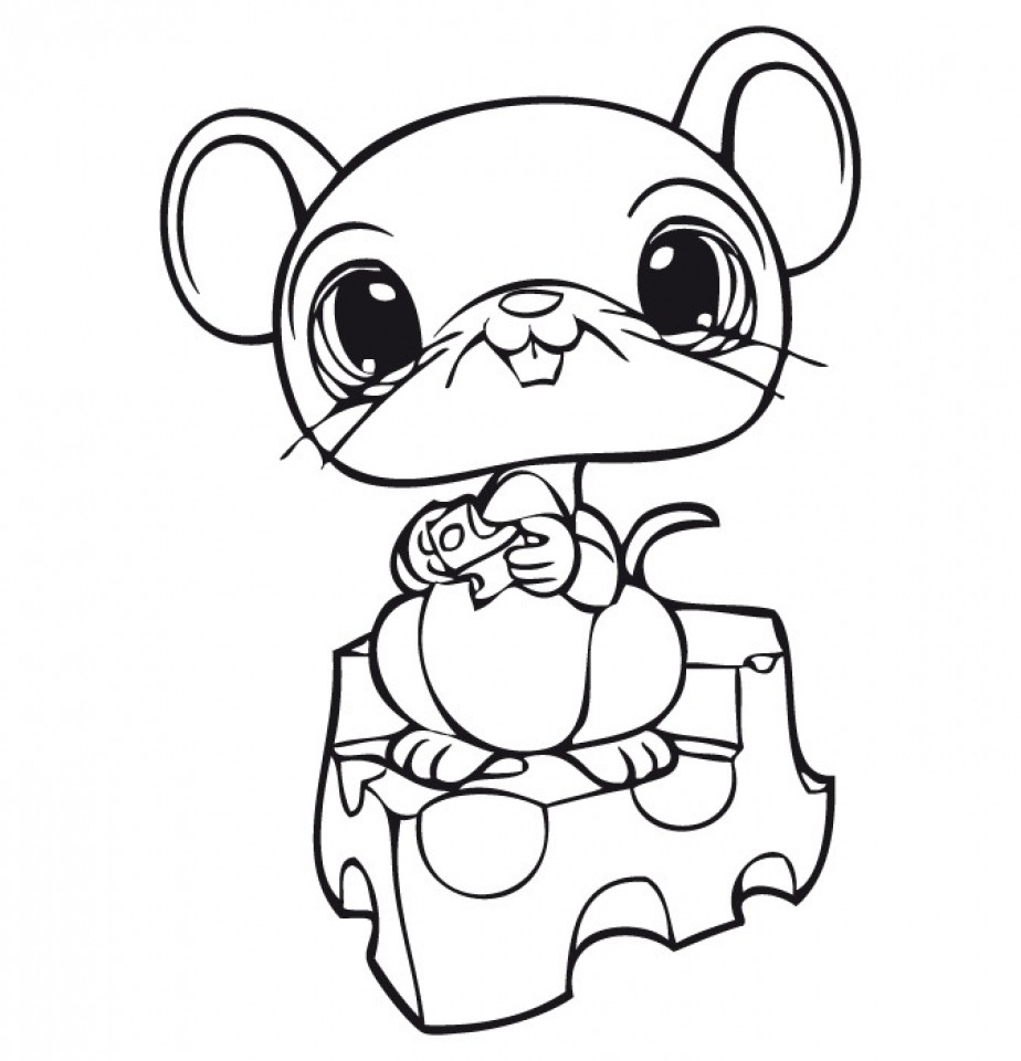 Baby Animal Coloring Page
 Get This Cute Baby Animal Coloring Pages to Print t39dl