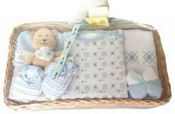 Baby Basket Gift Set
 6 Christmas ts for new parents including luxury bath