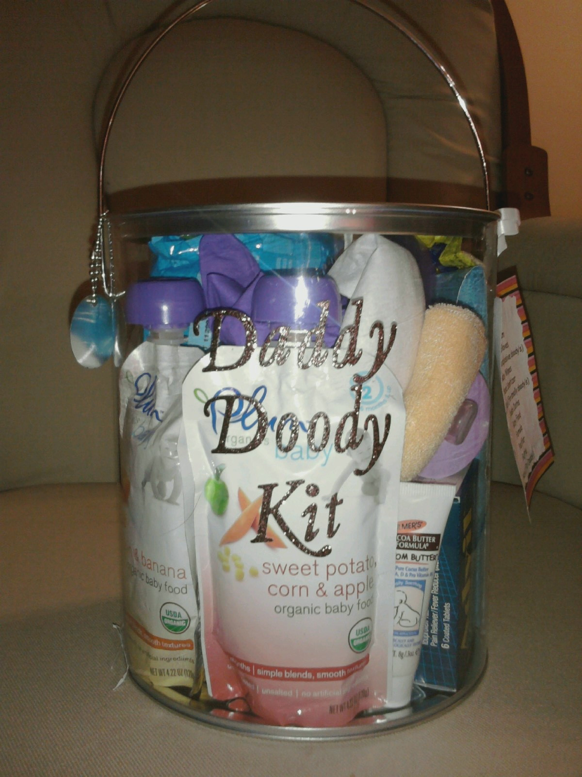 Baby Bath Gift Ideas
 Daddy “Doody” Kit – Baby Shower Gift For Daddy
