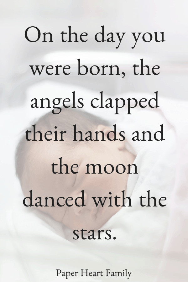 Baby Birth Quote
 When Baby Is Born Quotes For Your Baby s Big Arrival