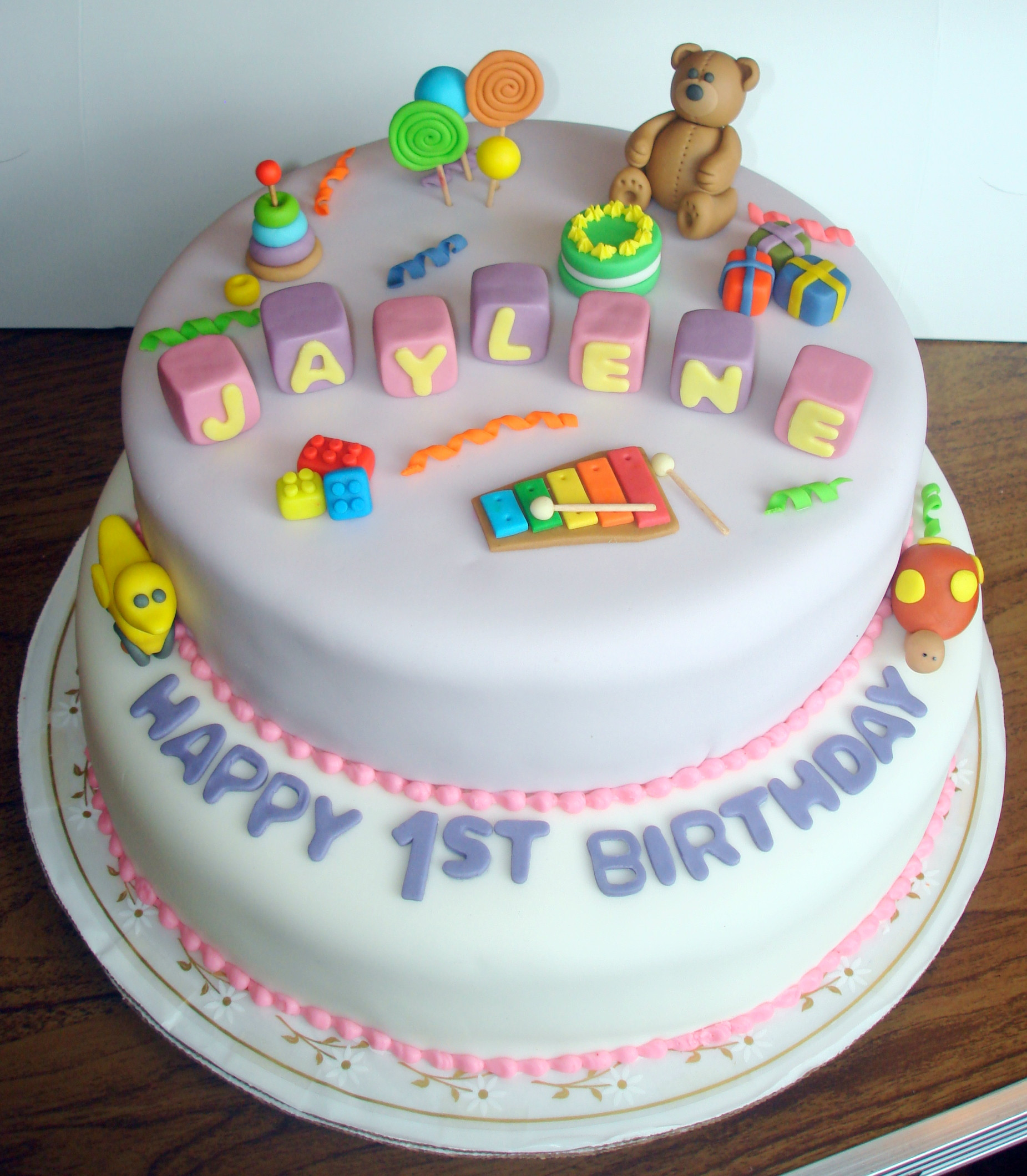 Baby Birthday Cake
 Baby’s First Birthday Cake – ms Tapioca