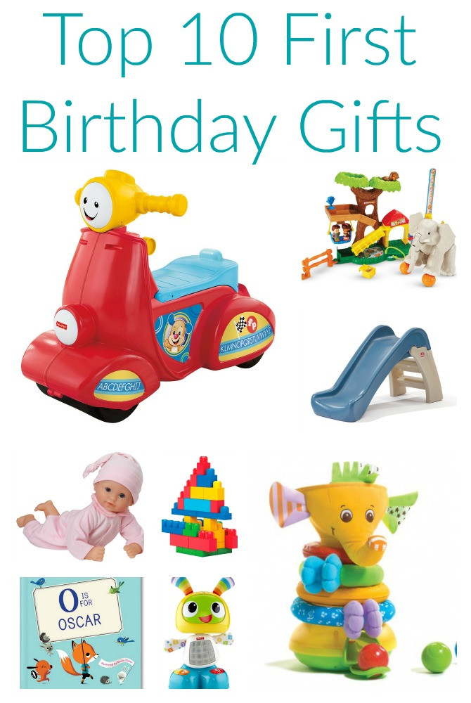 Baby Birthday Gift Ideas
 Friday Favorites Top 10 First Birthday Gifts The