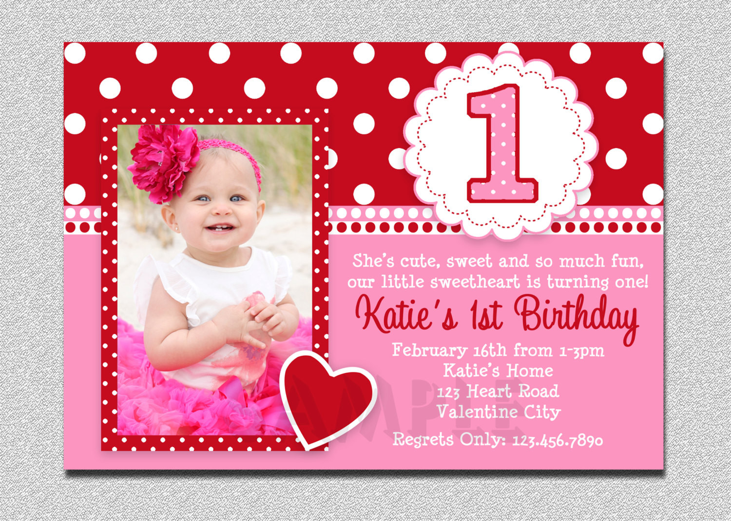 Baby Birthday Invitations
 Baby Mickey 1st Birthday Invitations