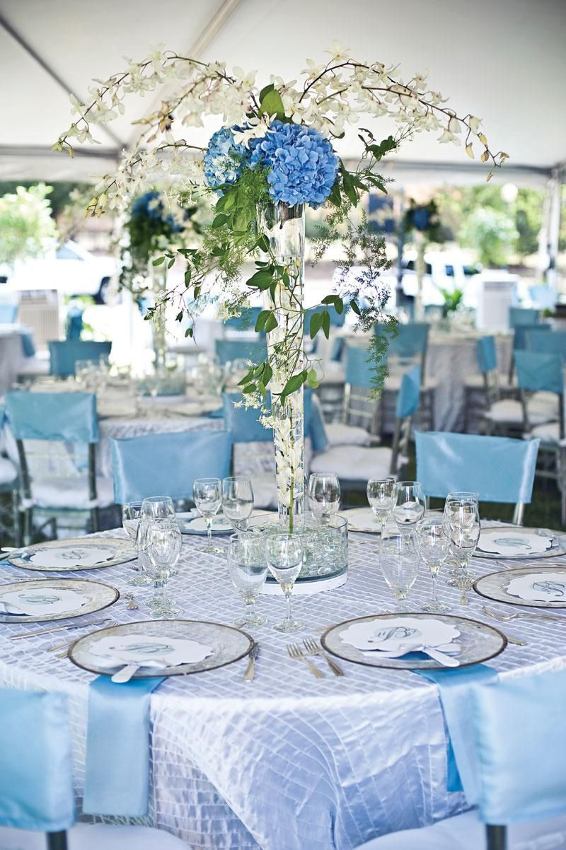 Baby Blue Wedding Decor
 Get Creative With these 37 Wedding Reception Ideas