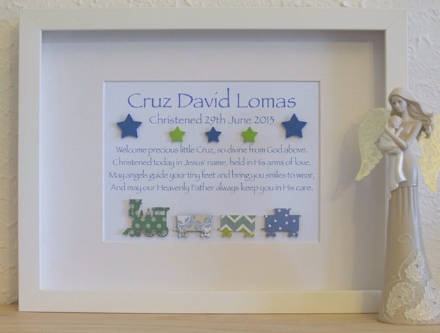 Baby Boy Christening Gift Ideas
 Classic Baby Boys Unique Christening Baptism Poem Gifts