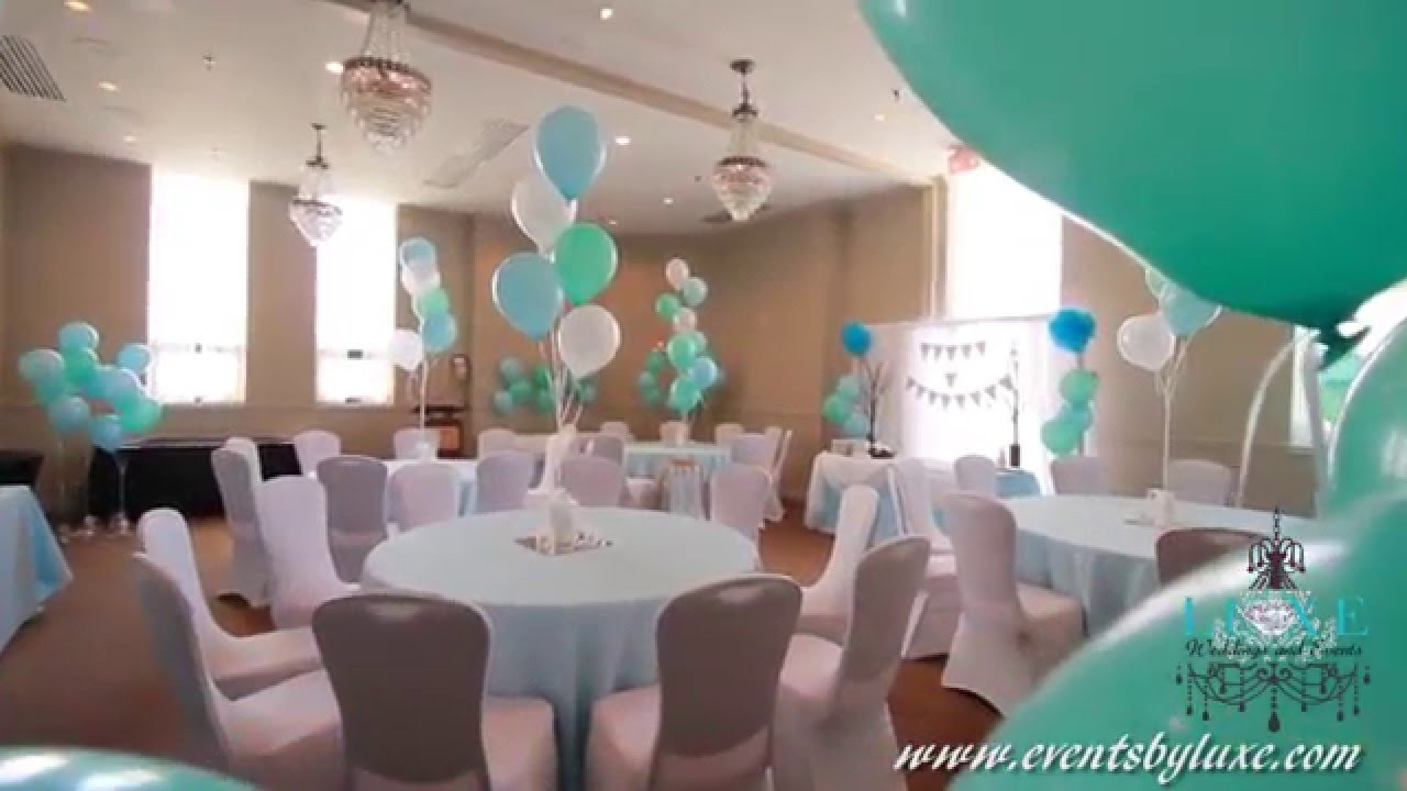 Baby Boy First Birthday Party Decorations
 Baby boy 1st birthday decorations by LUXE Weddings and
