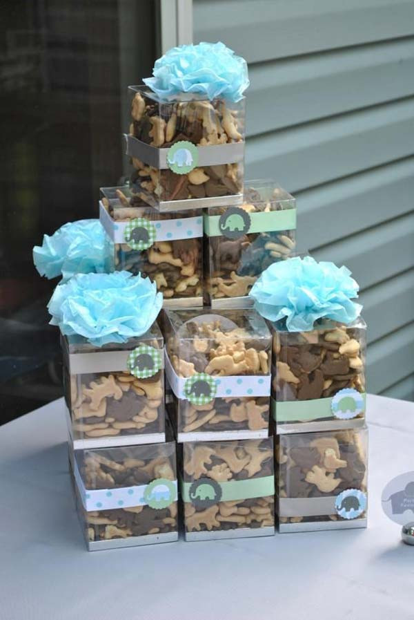 Baby Boy Shower Favors DIY
 22 Cute & Low Cost DIY Decorating Ideas for Baby Shower