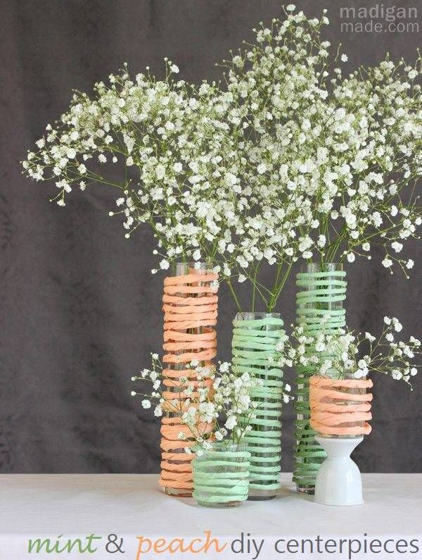 Baby Breath Centerpiece DIY
 A Simple Centerpiece with Baby’s Breath Rosyscription