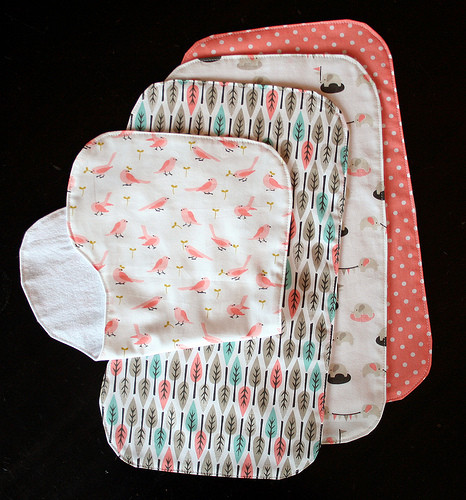Baby Burp Cloth DIY
 25 Adorable & Easy to Make Baby Accessories