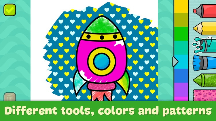 Baby Coloring App
 Baby coloring book for kids 2 by Bimi Boo Kids Learning