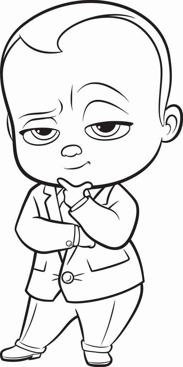 Baby Coloring Pages To Print
 The Boss Baby Coloring Pages