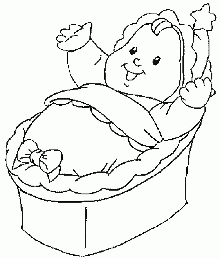 Baby Doll Coloring Page
 Free Printable Baby Doll Coloring Pages Coloring Home