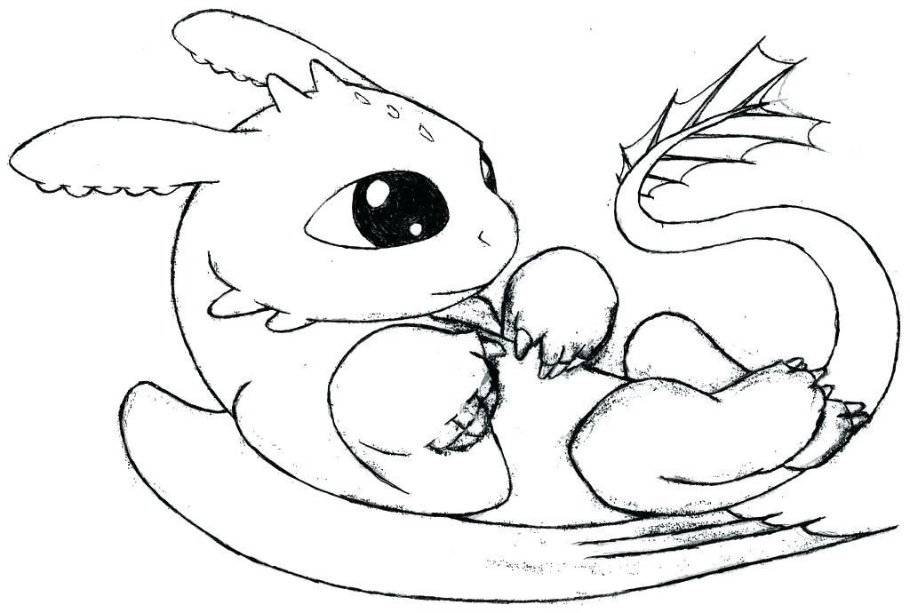 Baby Dragon Coloring Page
 Baby Dragons Drawing at GetDrawings