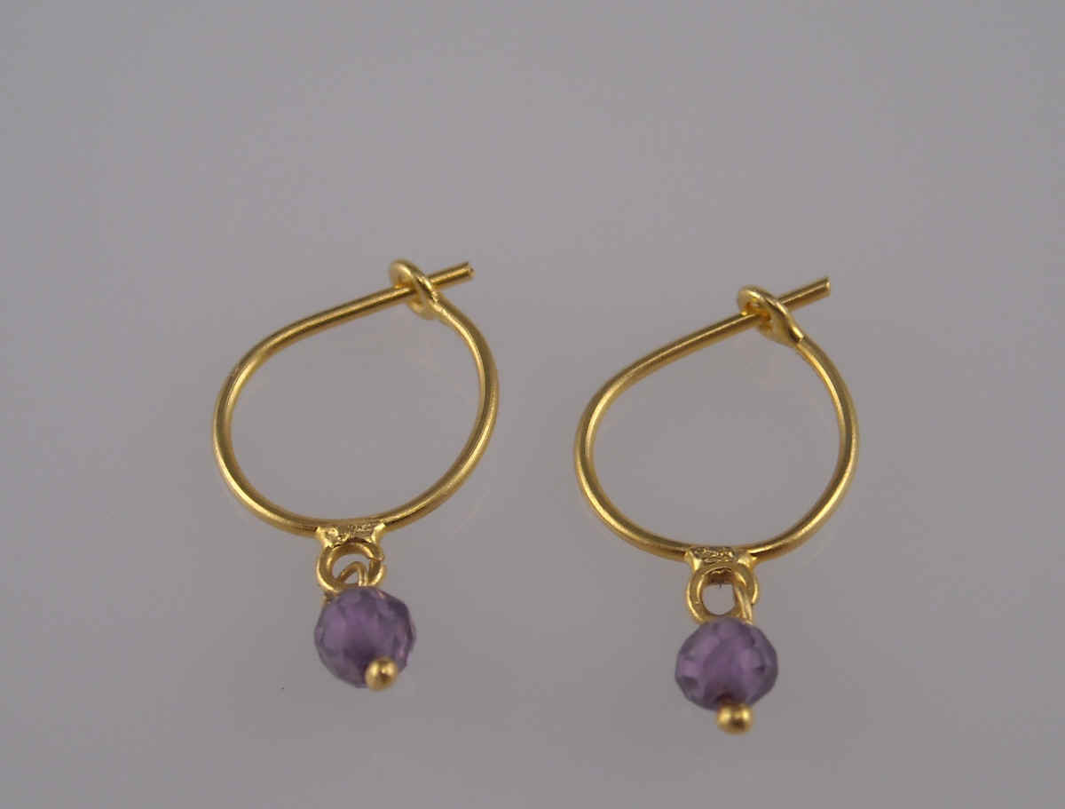 Baby Earrings Gold
 22K Gold Jewelry Beautiful Earrings and Pendants with