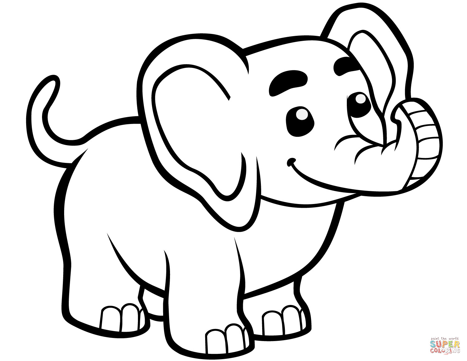 Baby Elephant Coloring Pages
 21 the Best Ideas for Baby Elephant Coloring Page