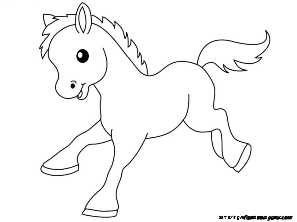 Baby Farm Animals Coloring Pages
 Baby Animal Drawings For Kids