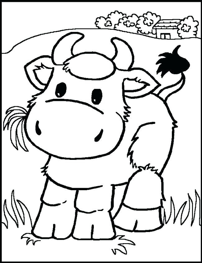 Baby Farm Animals Coloring Pages
 Realistic Baby Animal Coloring Pages at GetColorings