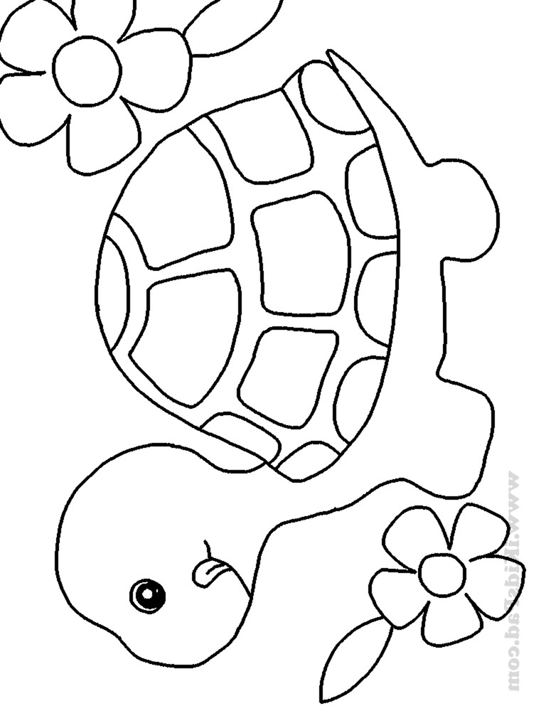 Baby Farm Animals Coloring Pages
 Cute Baby Animal Coloring Pages To Print Coloring Home