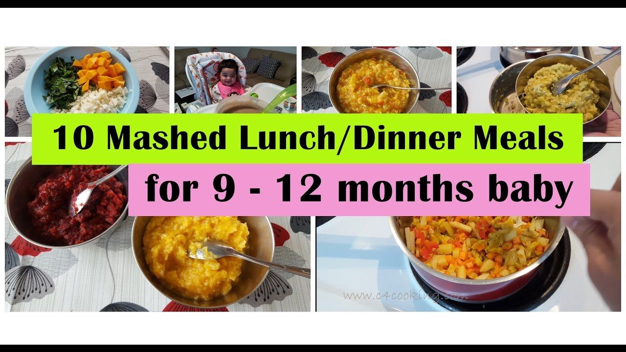Baby Food Recipes 10 Months
 10 Mashed meals for 9 12 months baby