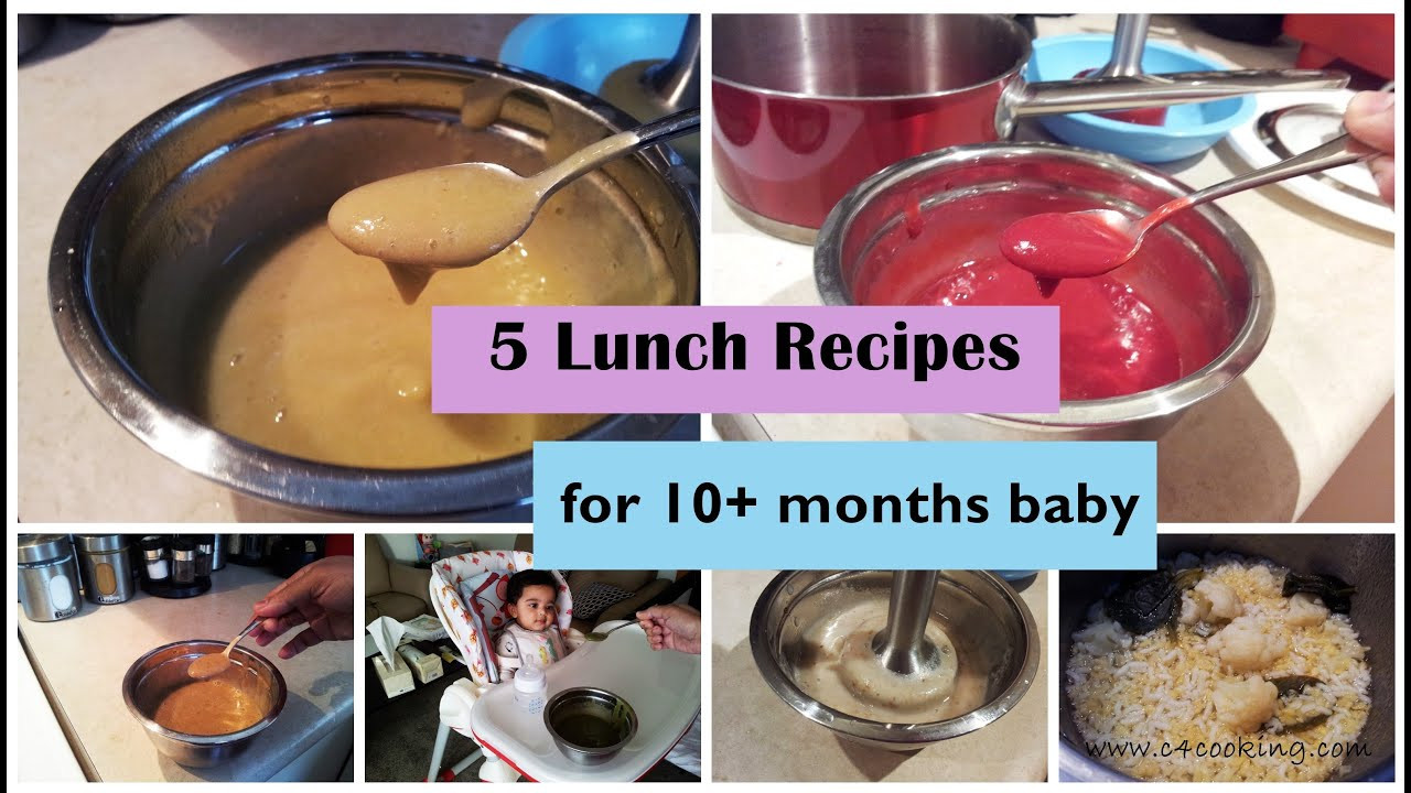 Baby Food Recipes 10 Months
 5 Lunch recipes for 10 months baby stage3 10 months
