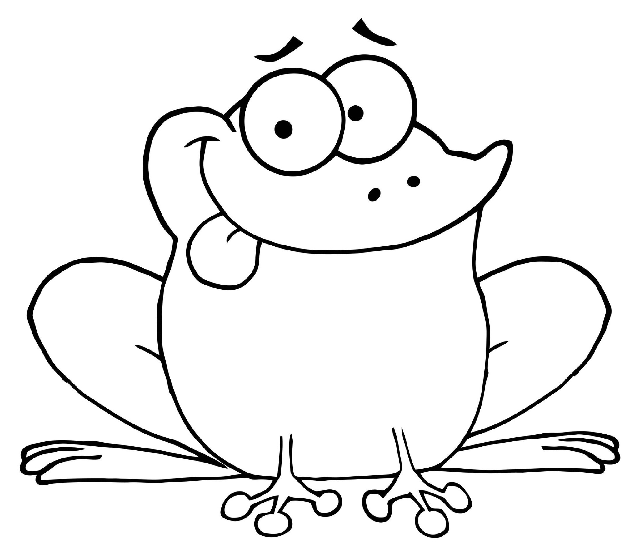 Baby Frog Coloring Pages
 Frogs coloring pages to and print for free